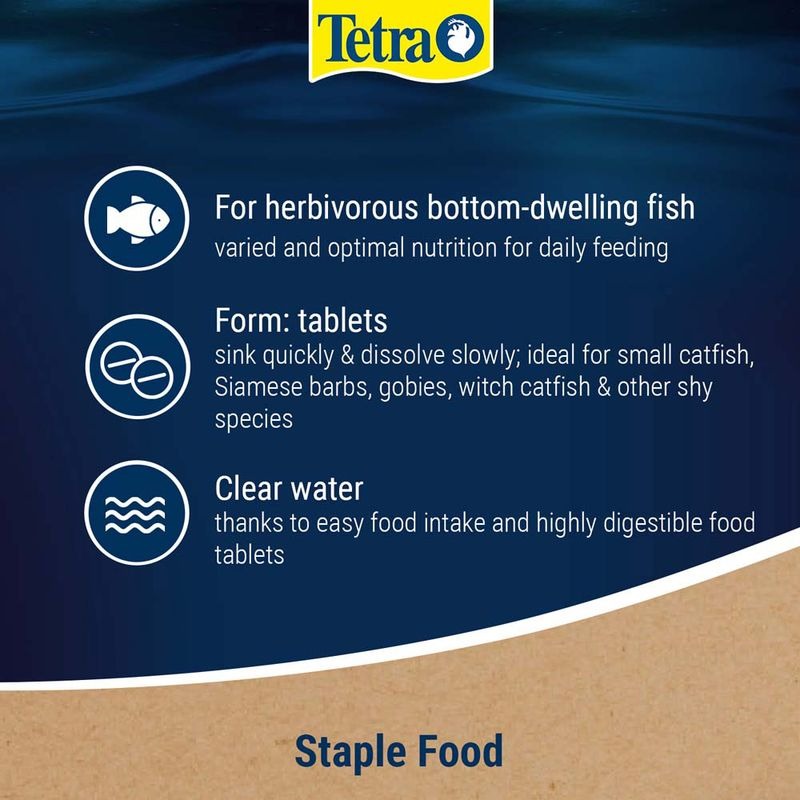 Tetra Pleco Tablets Feed Tablets